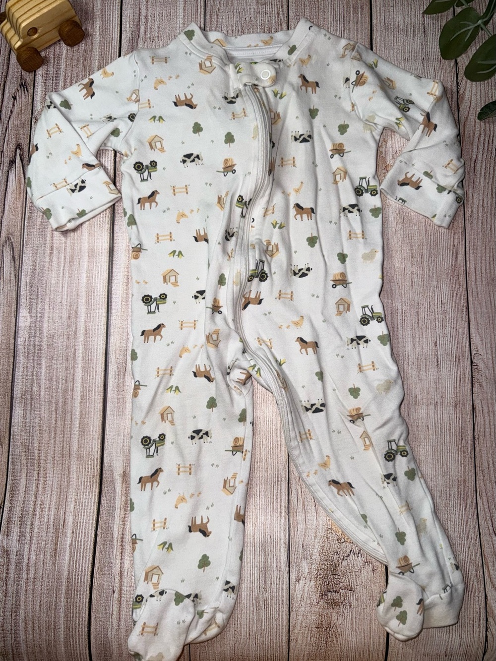 John Deere Footie Pajamas